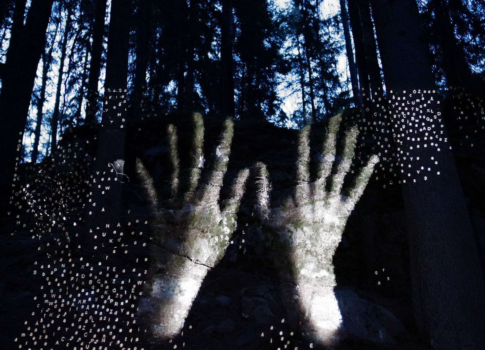 Charles Sandison, Garden of Pythia (Ο Κήπος της Πυθίας), 2025 (work in progress).