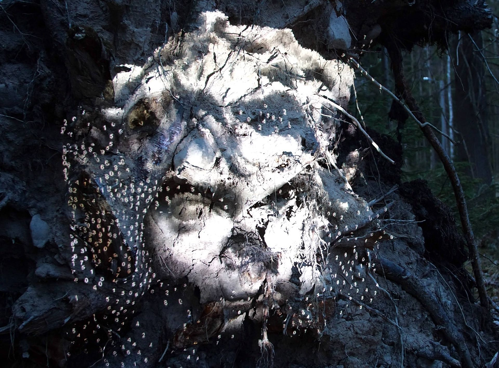 Charles Sandison, Garden of Pythia (Ο Κήπος της Πυθίας), 2025 (work in progress). 