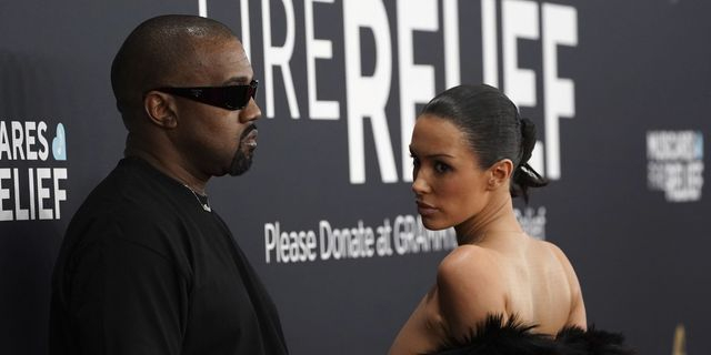 Kanye West και Bianca Censori στα Grammy 2025