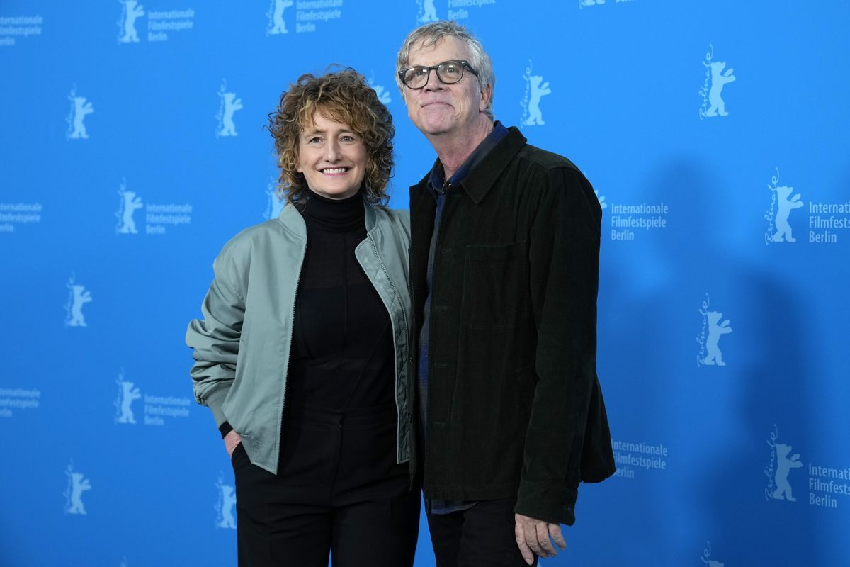 Ο πρόεδρος της Διεθνούς Κριτικής Επιτροπής Τοντ Χέινς και η Διευθύντρια του Φεστιβάλ Τρίσια Τατλ