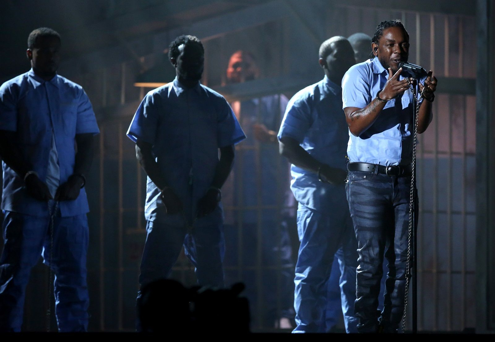 Ο Kendrick Lamar στα Grammy Awards το 2016