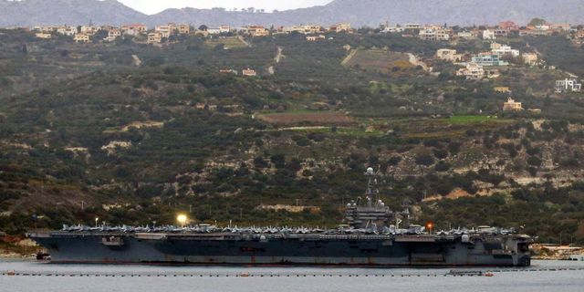 Χανιά: Στη Σούδα για επισκευές το Harry Truman μετά την σύγκρουση με εμπορικό πλοίο