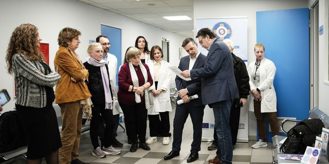 Παρουσίαση προγράμματος "Φροντίζω" στο 3ο Πολυδύναμο Δημοτικό Ιατρείο του Δήμου Αθηναίων