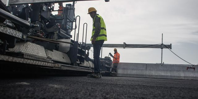 Στιγμιότυπο από εργοτάξιο (φωτογραφία αρχείου)