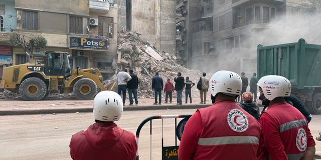 Κατάρρευση κτιρίου στο Κάιρο (φωτογραφία αρχείου)