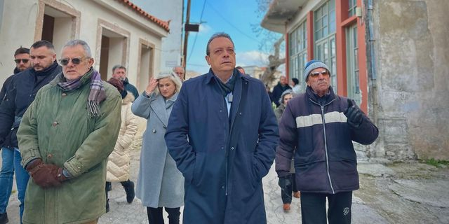 Ο Σωκράτης Φάμελλος στη Βρίσα της Λέσβου