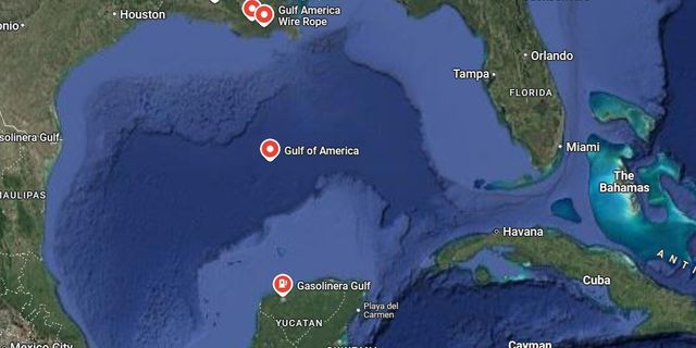 Google Maps: Άλλαξε το όνομα του κόλπου του Μεξικού σε “κόλπο της Αμερικής”