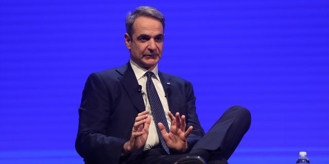 Συζήτηση του Πρωθυπουργού Κυριάκου Μητσοτάκη με τον δημοσιογράφο Βαγγέλη Πλάκα στο πλαίσιο του "Thessaloniki Summit 2025"