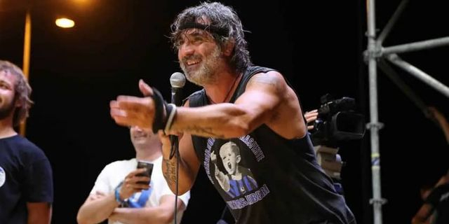 Claudio "Bocia" Galimberti σε φεστιβάλ της Curva Nord 1907