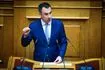 O Αλέξης Χαρίτσης στο βήμα της Βουλής