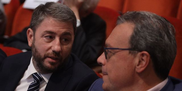 Σωκράτης Φάμελλος και Νίκος Ανδρουλάκης