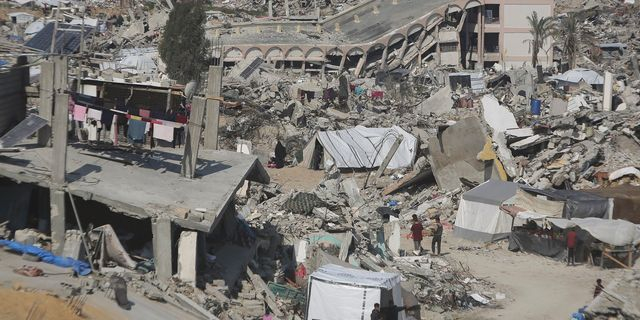 Η βομβαρδισμένη πόλη Μπέιτ Λαχία