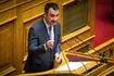 Ο Αλέξης Χαρίτσης στο βήμα της Βουλής