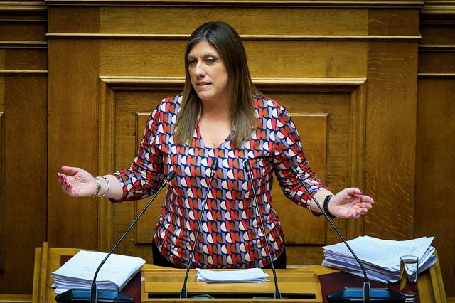 Κωνσταντοπούλου: Παίρνετε στις πλάτες σας την ευθύνη του ξεπλύματος Βορίδη και Αυγενάκη
