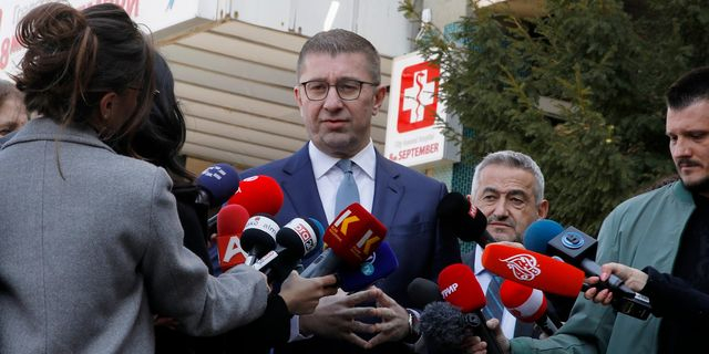 Ο πρωθυπουργός της Βόρειας Μακεδονίας, Χρίστιαν Μίτσκοσκι