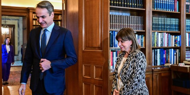 Τελευταία συνάντηση Μητσοτάκη – Σακελλαροπούλου: “Διακριτό το αποτύπωμά σας”