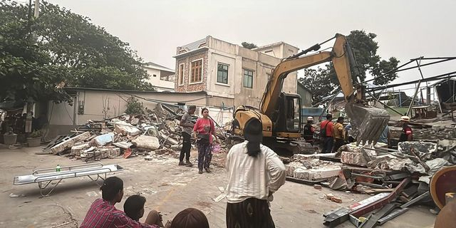 Μιανμάρ: Κραυγή αγωνίας από τους κατοίκους μετά τον φονικό σεισμό