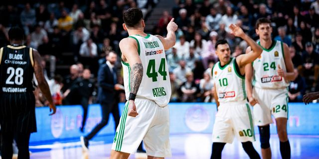 Βιλερμπάν – Παναθηναϊκός AKTOR 93-96: Έκανε τα εύκολα δύσκολα, αλλά πήρε το διπλό