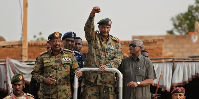 Ο αρχηγός του σουδανικού στρατού, Abdel-Fattah Burhan