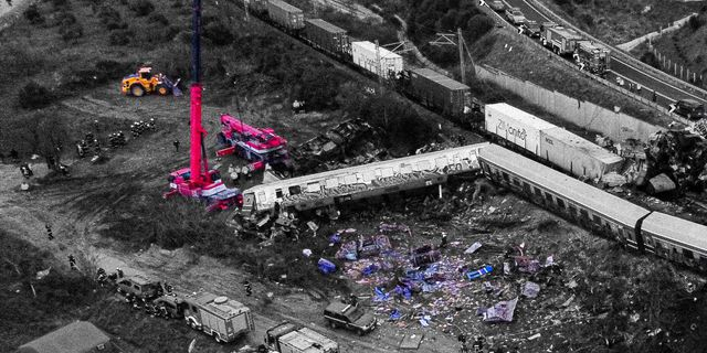 Τέμπη: Τι κατέθεσαν χειριστές των μηχανημάτων για το μπάζωμα