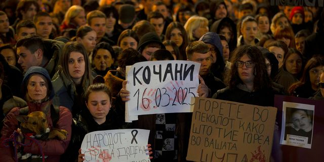 Συγκέντρωση στα Σκόπια για την πολύνεκρη τραγωδία σε nightclub της πόλης Κότσανι