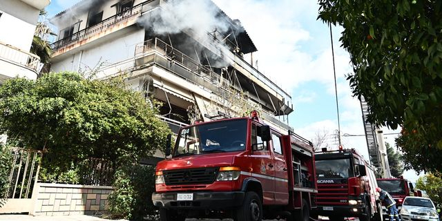 Φωτιά σε κατοικία στο Χαϊδάρι
