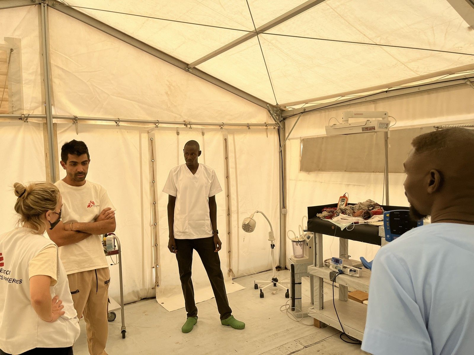 Ο καταυλισμός εκτοπισμέων στο Αμπουτένγκε