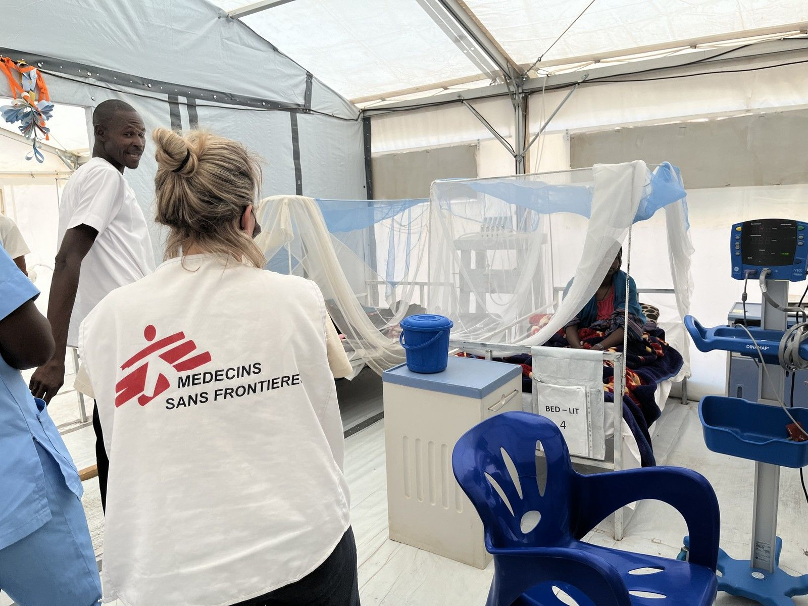 Ο καταυλισμός εκτοπισμέων στο Αμπουτένγκε