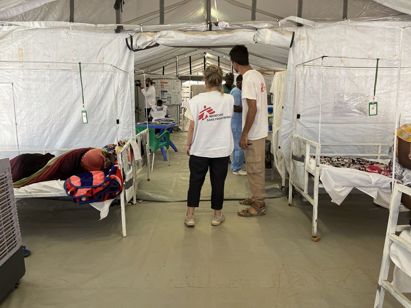 Ο καταυλισμός εκτοπισμέων στο Αμπουτένγκε