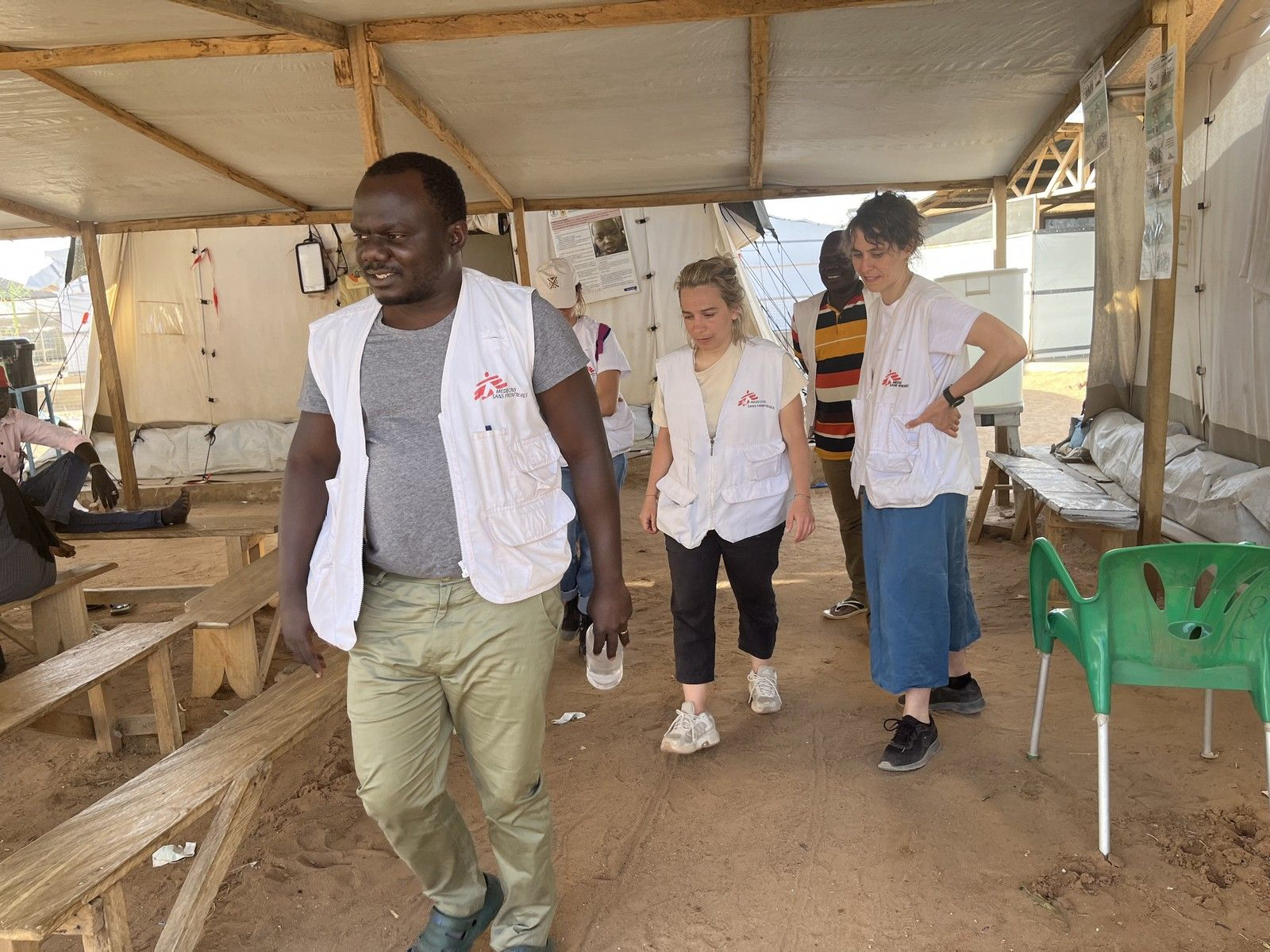 Ο καταυλισμός εκτοπισμένων του Άντρε