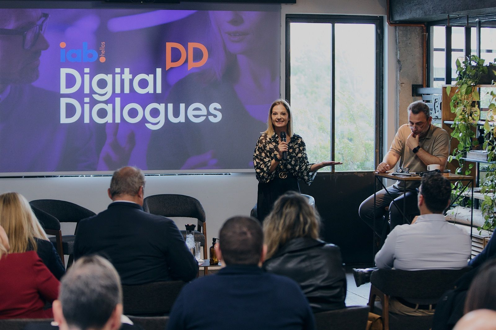 H πρόεδρος του IAB Hellas, Τίνα Φερεντίνου