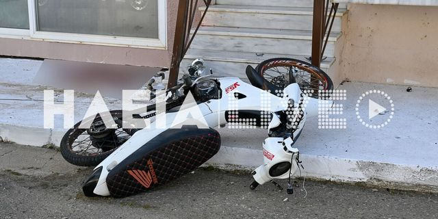 Τραγωδία στην Ηλεία: Νεκρός 27χρονος οδηγός μηχανής