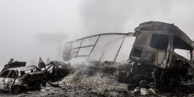 Τραγωδία στην Εγνατία: Συνελήφθη ο οδηγός του φορτηγού – Η κατάσταση των πέντε τραυματιών