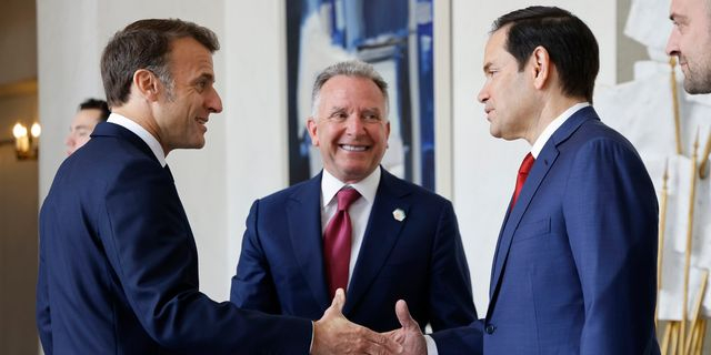 Συνάντηση Μακρόν - Ρούμπιο στο Παρίσι για τον πόλεμο στην Ουκρανία