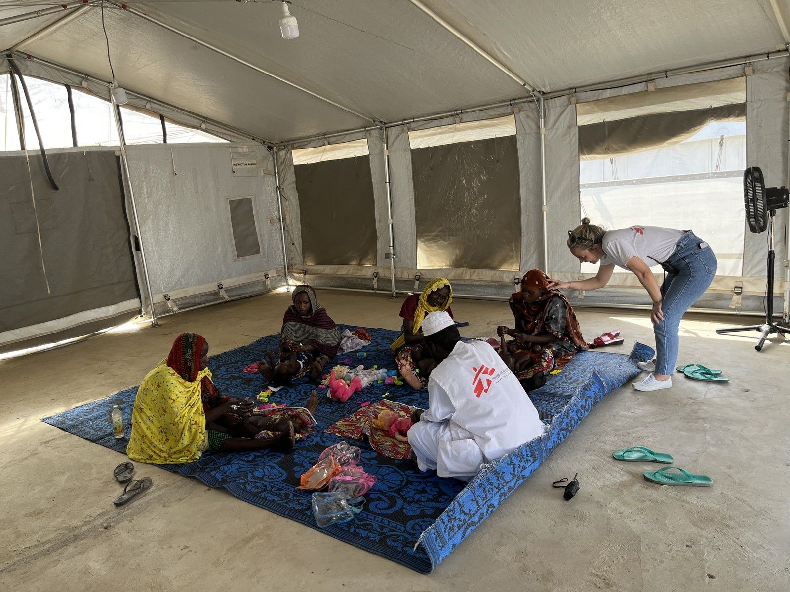 Ο καταυλισμός εκτοπισμένων του Μέτσε