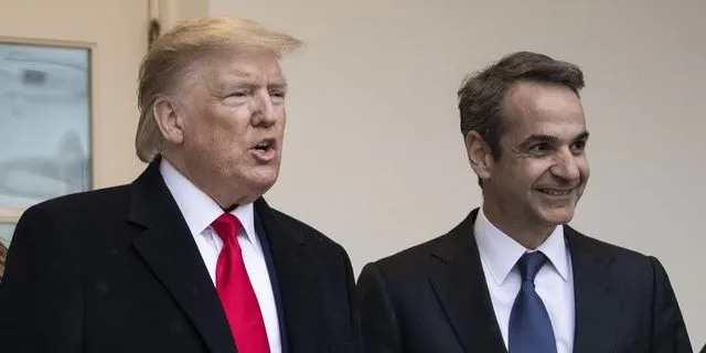 Ντόναλντ Τραμπ - Κυριάκος Μητσοτάκης