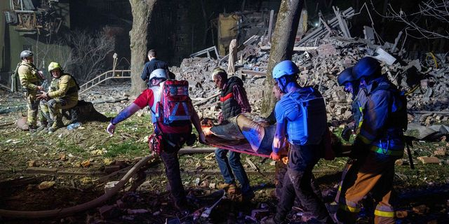Ρωσική επίθεση στο Κίεβο με βαλλιστικούς πυραύλους και drones