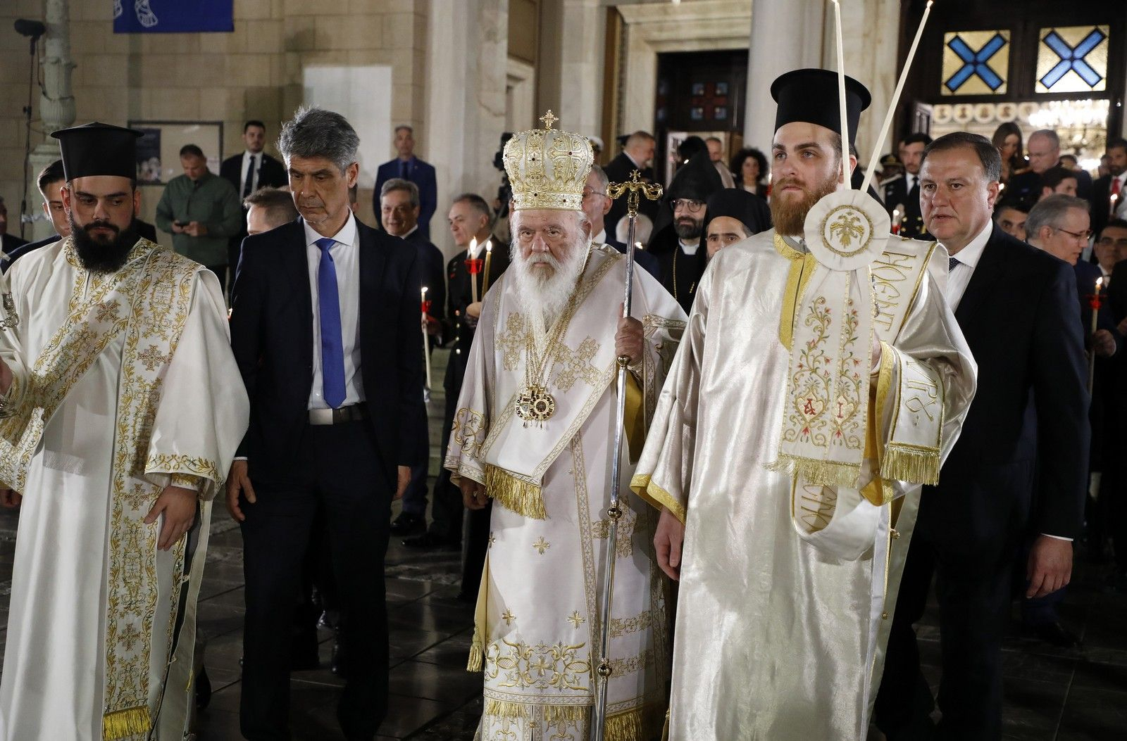 Ο αρχιεπίσκοπος Ιερώνυμος