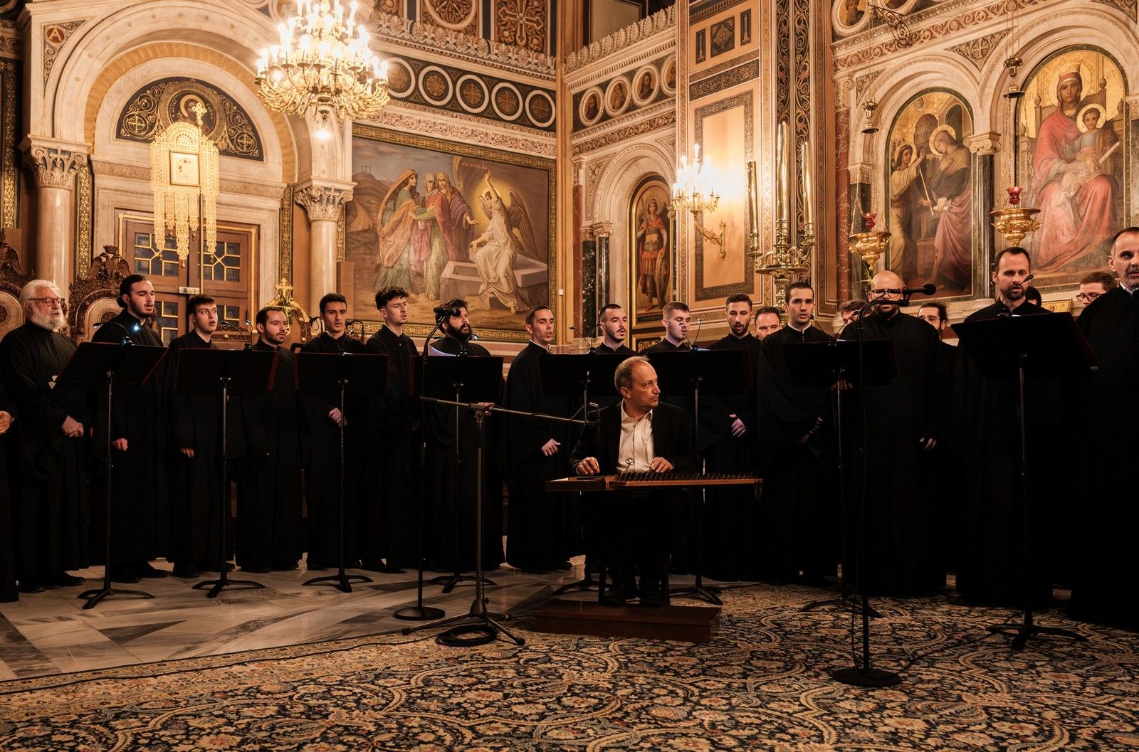 Από το Πάθος στην Ανάσταση_Βυζαντινός Χορός «Τρόπος», Π. Δημητρακόπουλος_Μητροπολιτικός-Καθεδρικός Ναός Αθηνών_Φωτο Γ. Αντώνογλου