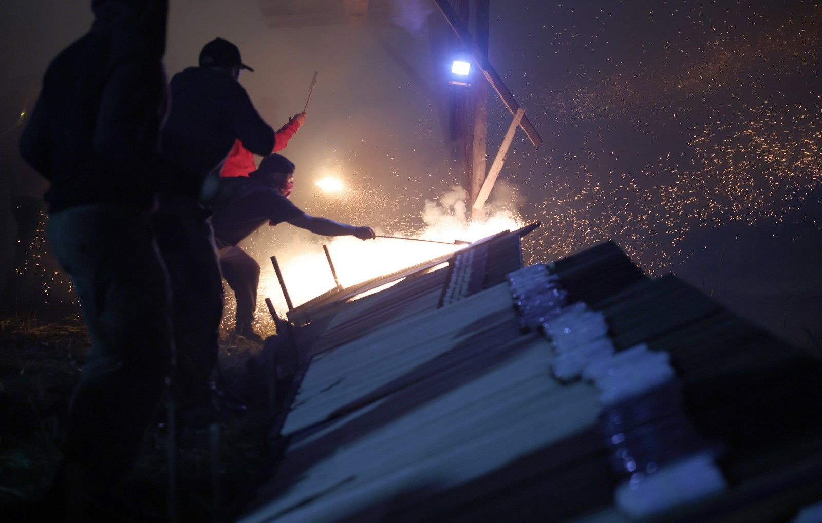 Ρουκετοπόλεμος στο Βροντάδο Χίου