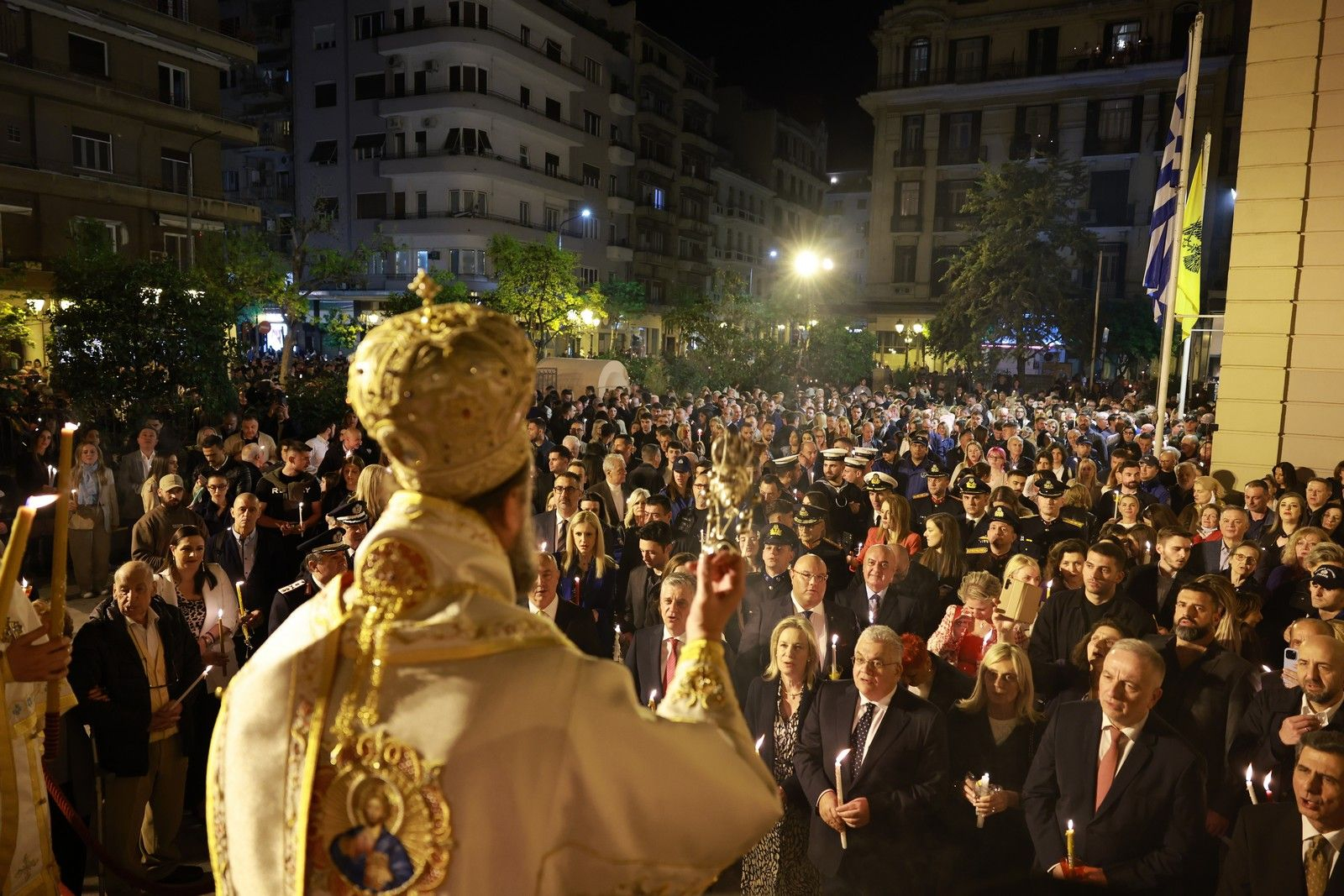 Ανάσταση στην Μητρόπολη της Θεσσαλονίκης