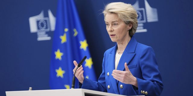 Η πρόεδρος της Κομισιόν, Ούρσουλα φον ντερ Λάιεν