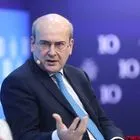 Στιγμιότυπο από την τέταρτη ημέρα εργασιών του 10ου Οικονομικού Φόρουμ των Δελφών, Σάββατο 12 Απριλίου 2025.