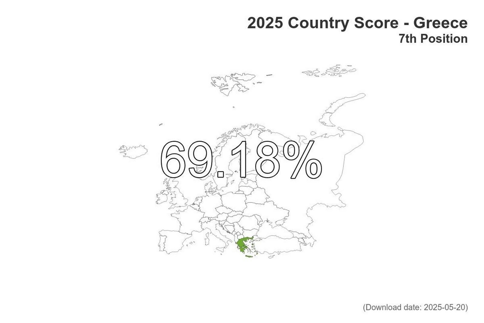 Ο χάρτης της ILGA-Europe καταγράφει την πρόοδο των χωρών όσον αφορά τα ΛΟΑΤΚΙ+ δικαιώματα.