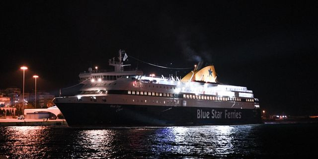 Blue Star 1: Έληξε ο συναγερμός για βόμβα – Ταλαιπωρία για τους επιβάτες