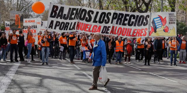 Διαδήλωση για το κόστος των ενοικίων στη Μαδρίτη