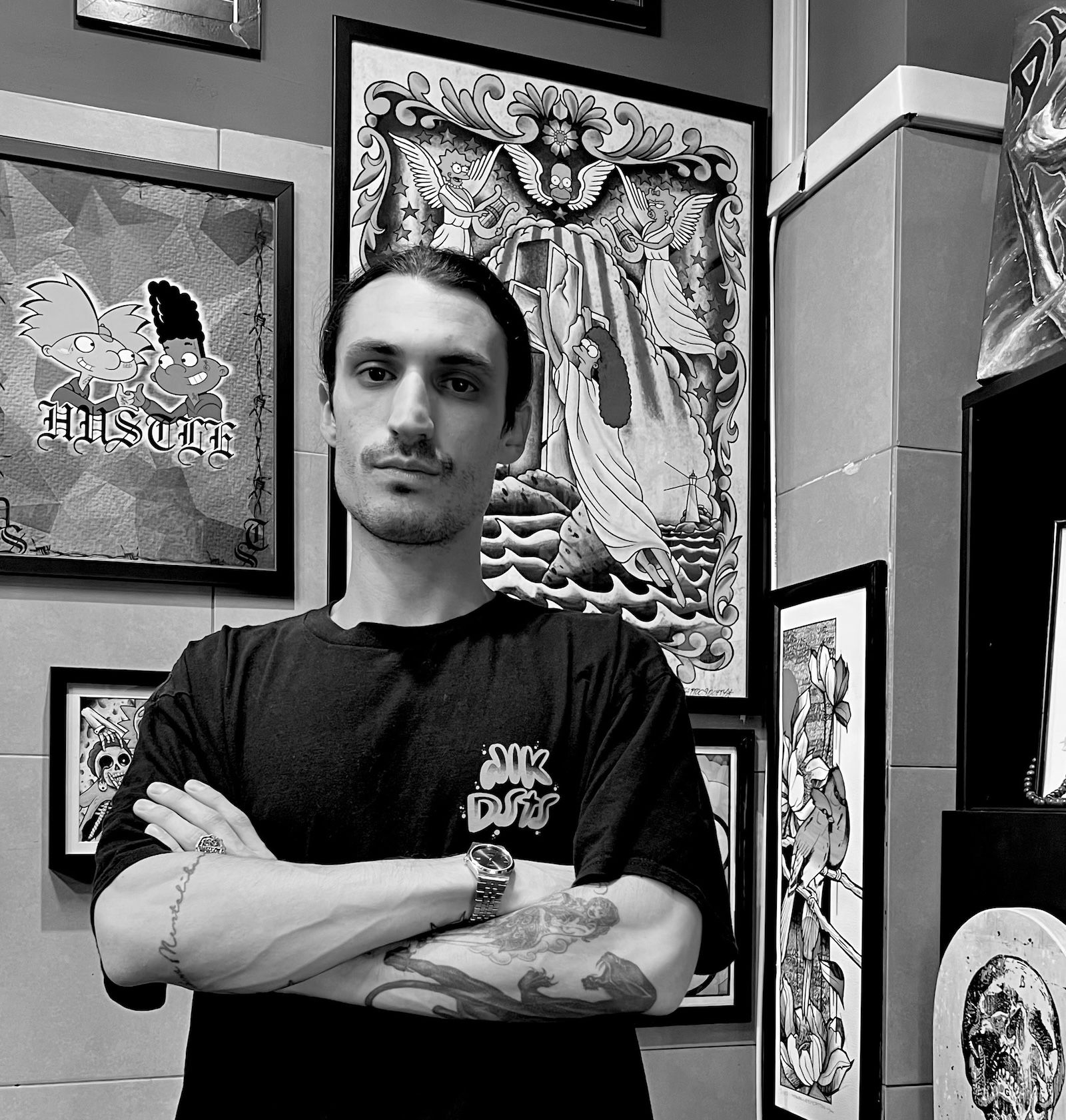 Ο Nik (Darkside Tattoo Society)