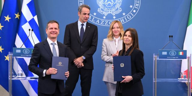 ΑΔΜΗΕ και ΤΕΡΝΑ υπέγραψαν μνημόνιο συνεργασίας για τη νέα ηλεκτρική διασύνδεση Ελλάδας – Ιταλίας GRITA 2