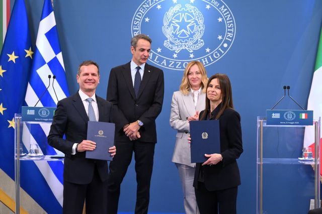 ΑΔΜΗΕ και ΤΕΡΝΑ υπέγραψαν μνημόνιο συνεργασίας για τη νέα ηλεκτρική διασύνδεση Ελλάδας – Ιταλίας GRITA 2