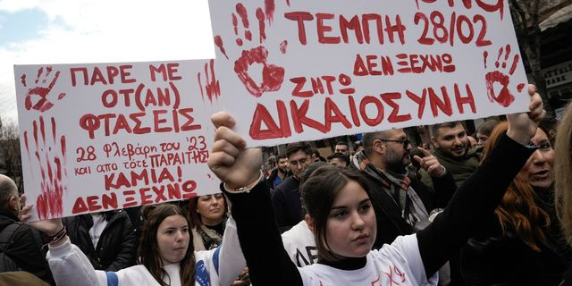 Συγκέντρωση για τα Τέμπη